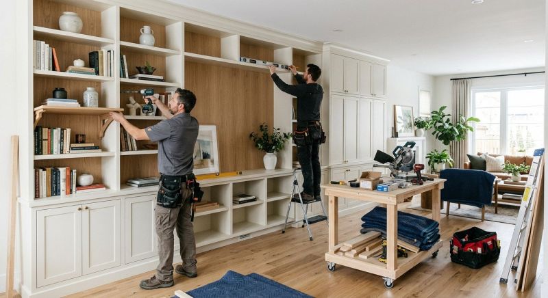 Bookshelves Installation in Alexandria, VA