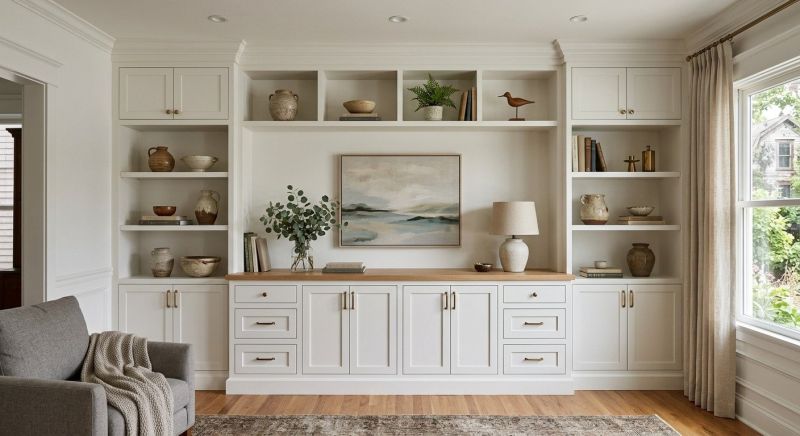 Built In Shelving Service in Durham, NC